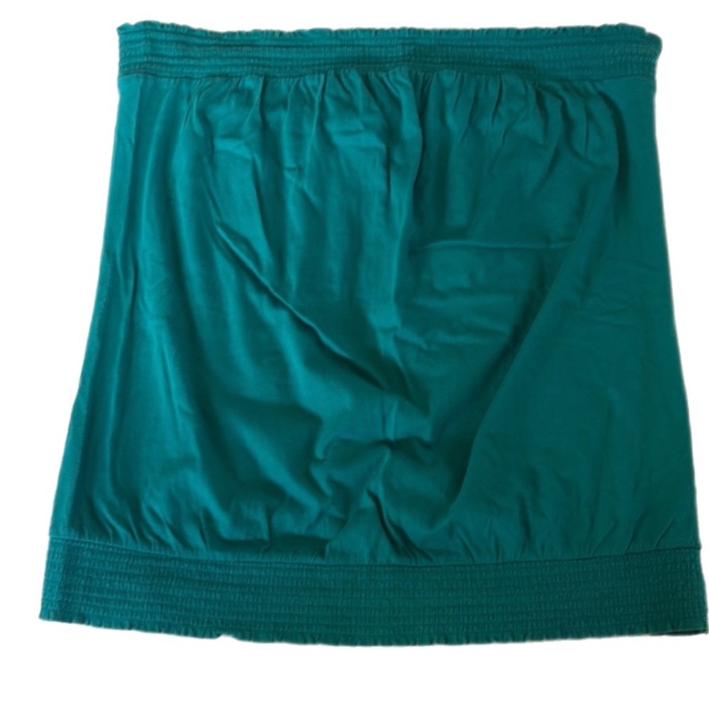 Old Navy turquoise tube top - Picture 3 of 4